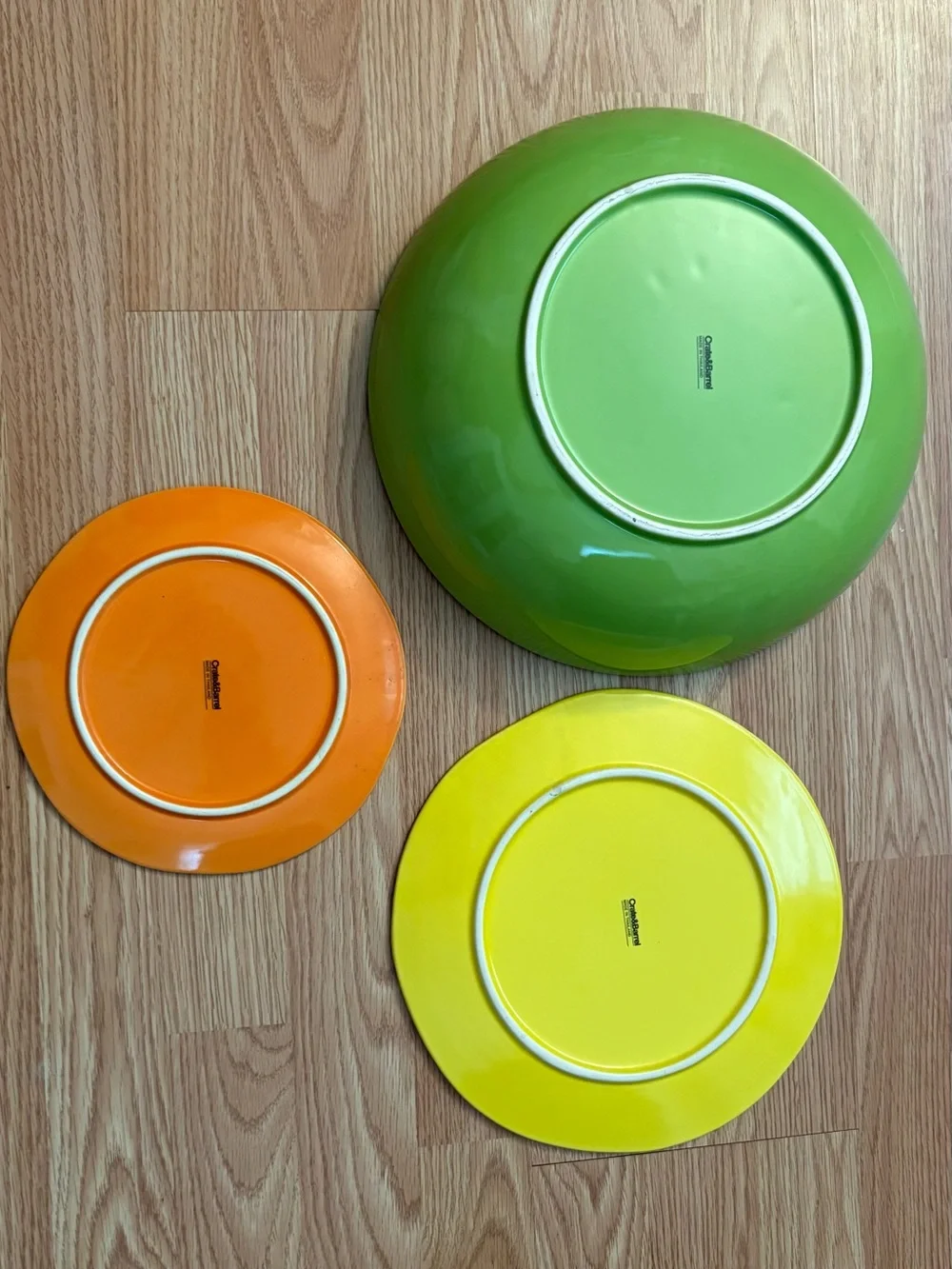 Crate & Barrel Citrus Serving Pieces